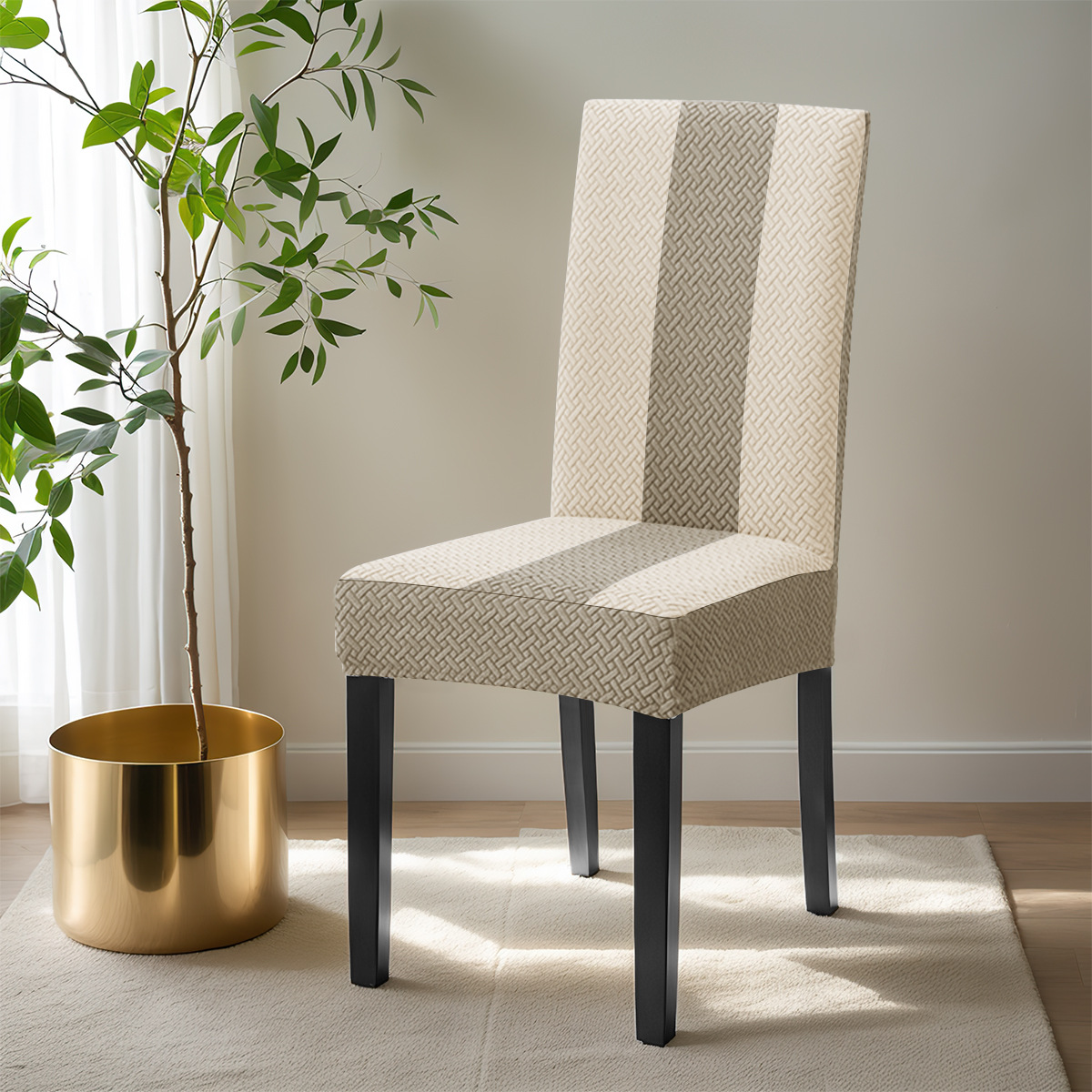 Color de tarjeta y beige