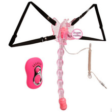 百乐蝶蝴鞭7频震动跳蛋穿戴双震女用自慰器具后庭自慰35011/36011