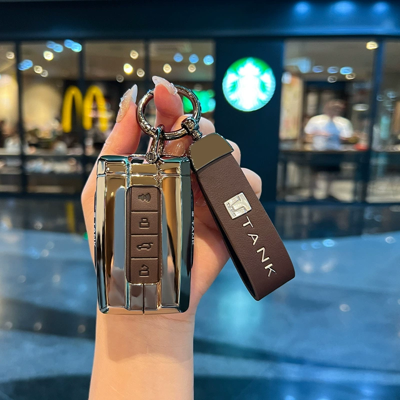 Подходит для чехла ключа Tank 300 Cyber 500hi4t high-end sense 400 Weipai — модифицированный автомобиль, защитный чехол-сумка