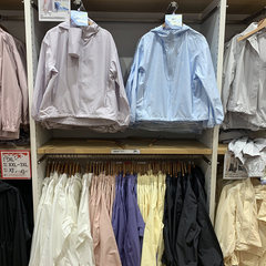 日単日焼け止め服女装携帯型紫外線防止フード付き薄いコート2024夏465466 467410