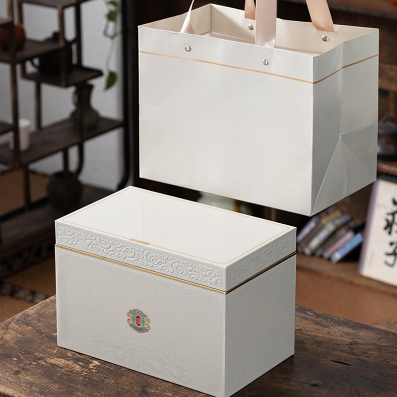 高档福鼎白茶散装包装盒普洱茶寿眉贡眉老白茶通用散装礼盒空盒