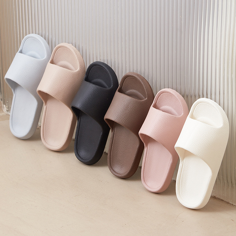 2025 New Style Slippers for Men's Bathroom Summer Non-Slip Outer Wear Eva Slippers for Women's Indoor Home Use