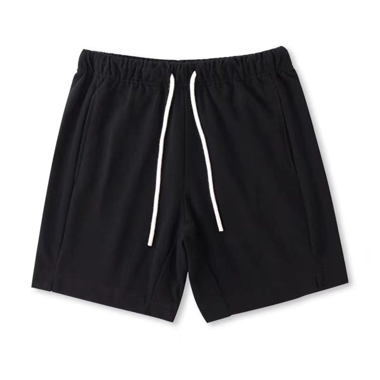 Deportes de verano ocio entrenamiento acondicionado rápido secado fábrica de pantalones al por mayor nuevos pantalones cortos estadounidenses de color sólido para hombres