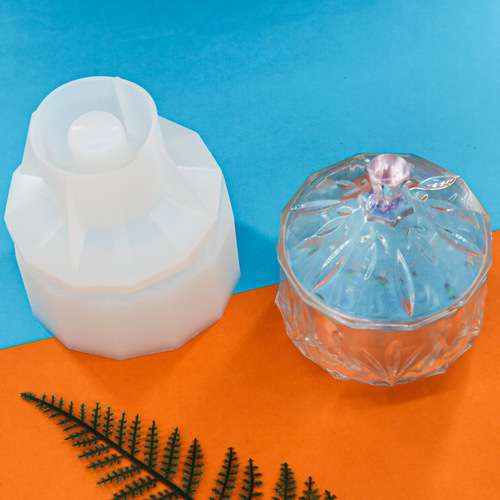 DIY Silicone Mold Crystal Storage Box Droplet Resin Mold Handmade Pattern Mirror Starry Night Table Top on Amazon