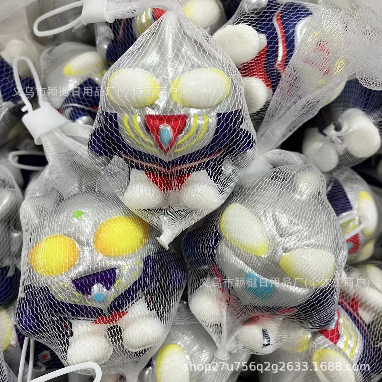 울트라맨 스몰볼 [8CM] 믹스헤어 메쉬백