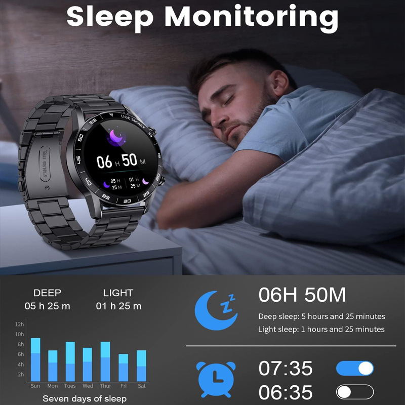 跨境爆款智能手表男士Smartwatch運(yùn)動(dòng)防水藍(lán)牙通話健康監(jiān)測手環(huán)