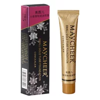Meisier Small Gold Tube Concealer Пятнистые оспины Черные круги Татуировка Водонепроницаемый крем для основы