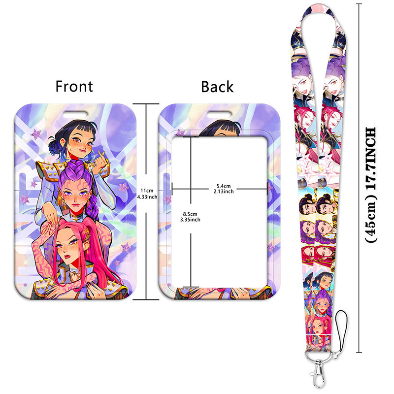 猎魔少女组合手机挂绳卡套公交卡学生卡工作证件硬壳保护卡套新款|undefined