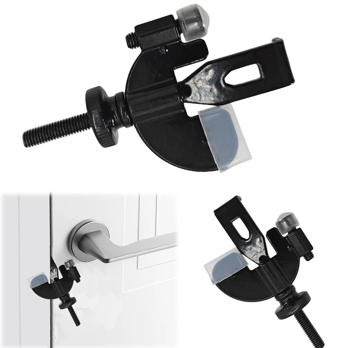 Домашний замок дверной замок блок двери открыть дверь дверной штекер Портативный Анти-Волк устройство