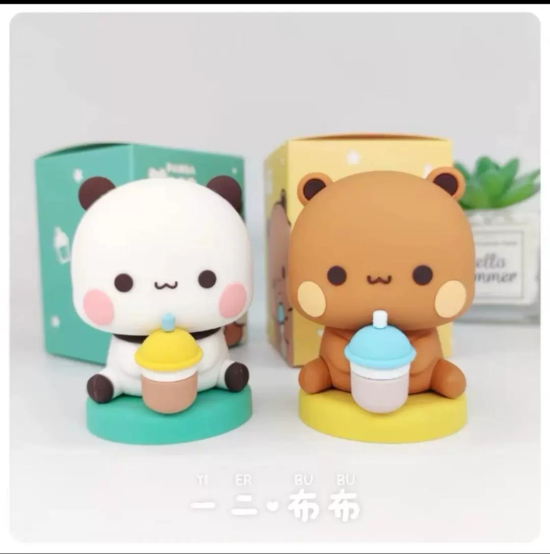 Настольная игра, кукла, мультяшный милый мини-фигурка, панда