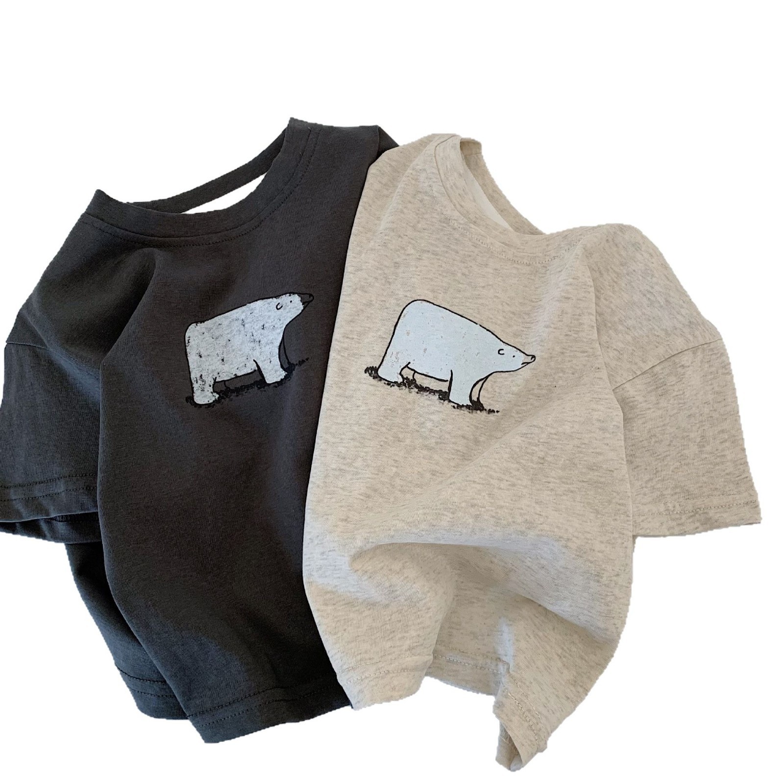 Maibao ropa de verano para niños camiseta de manga corta para niños tops casuales para niños 2025 verano nuevo estilo ropa para niños al por mayor