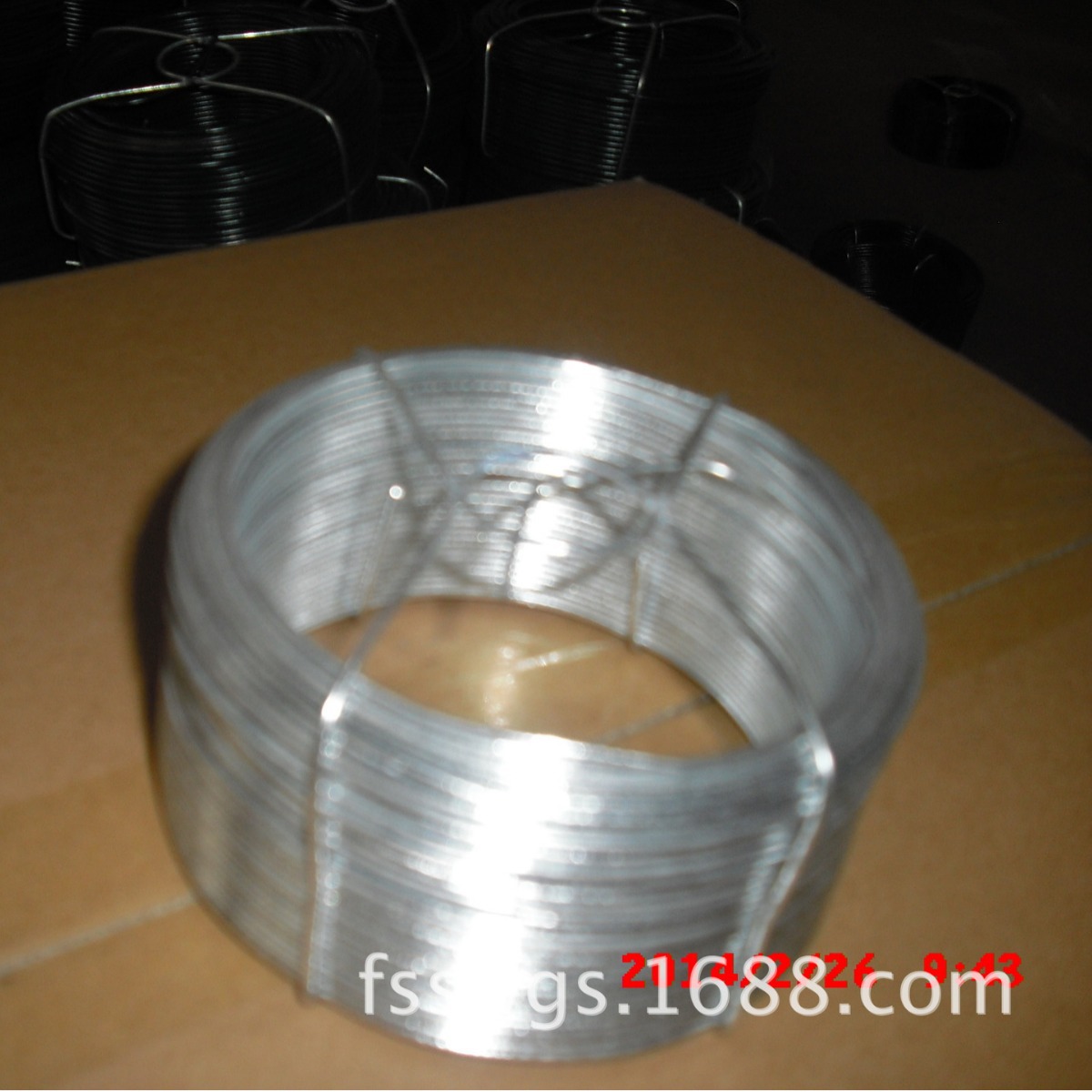 厂家专业生产园艺用小卷铁丝镀锌小卷丝包塑小卷绑丝10--100米