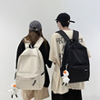 Backpack Men's Japanese Style Simple Large Capacity Travel Backpack Women's Casual Junior High School Student Senior high school College Student Schoolbag