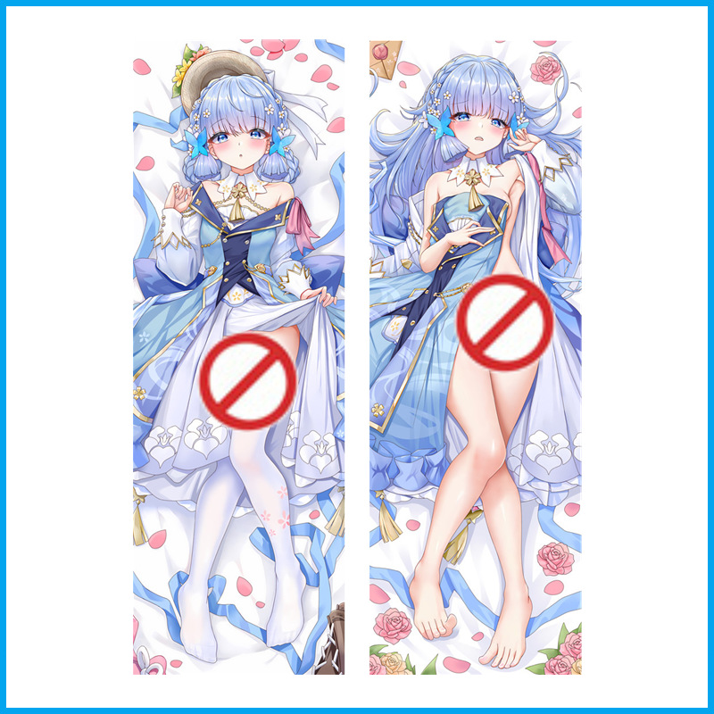 Genshin Impact Ayaka Kamisato Perna Pluș Anime și Accesorii