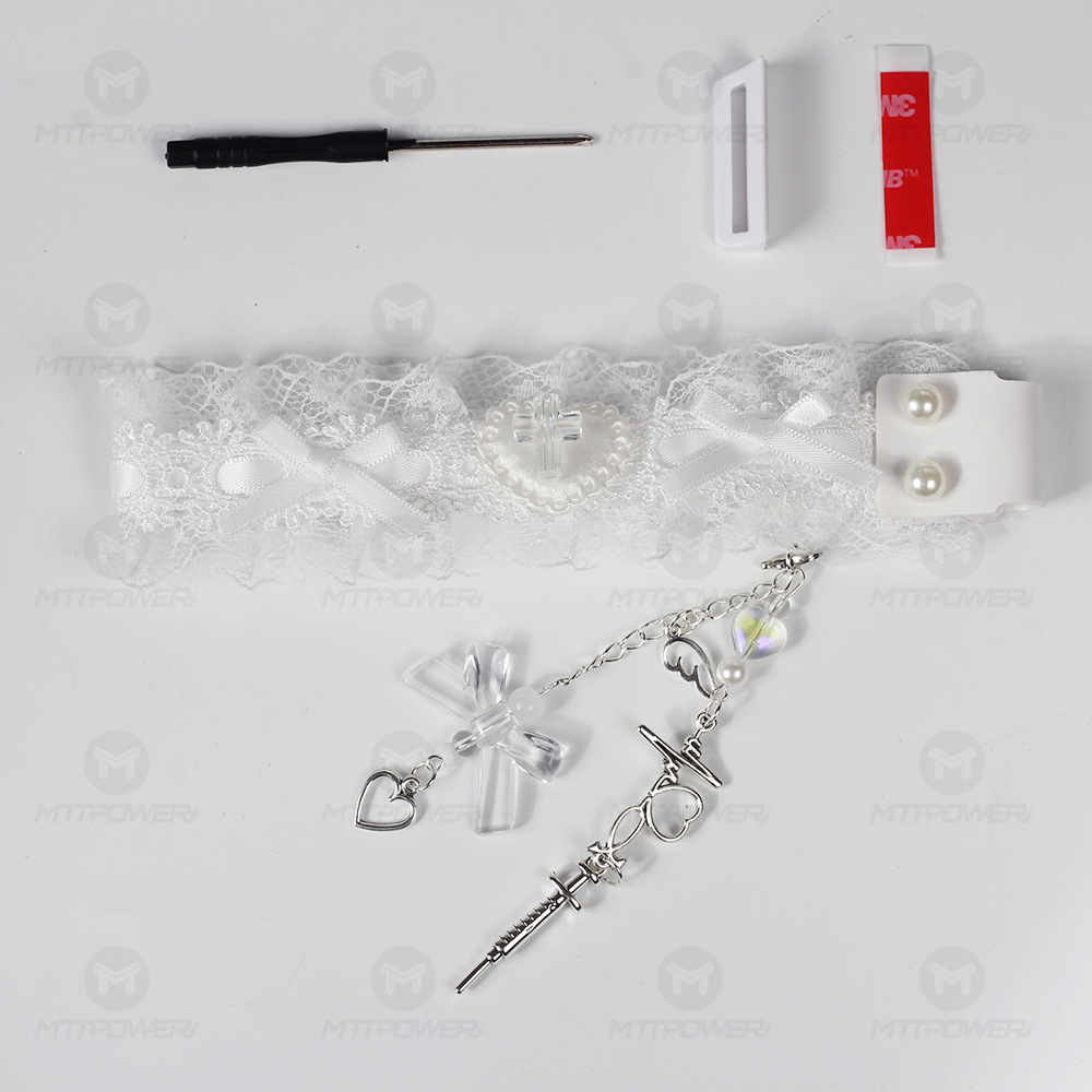 Caballos de teclado de encaje con hebilla teclado decorativo hecho a mano accesorios de teclado wootingATKDIY universal transfronterizo