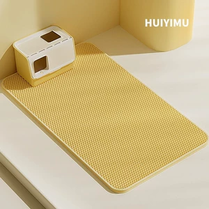 Кошачья песчаная подушка кошачья песчаная горшка анти -сплаш накладка кошка против контролируемого песчаной подушка кошачья подушка туалетная песчаная подушка кошка кошка