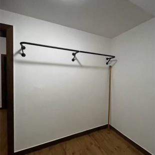 Clothing Display Rack Wall-Mounted Upper Wall Hanger Multi-Layer Clothes Rod Wall Fixed Drying Rack Household Side Hanger