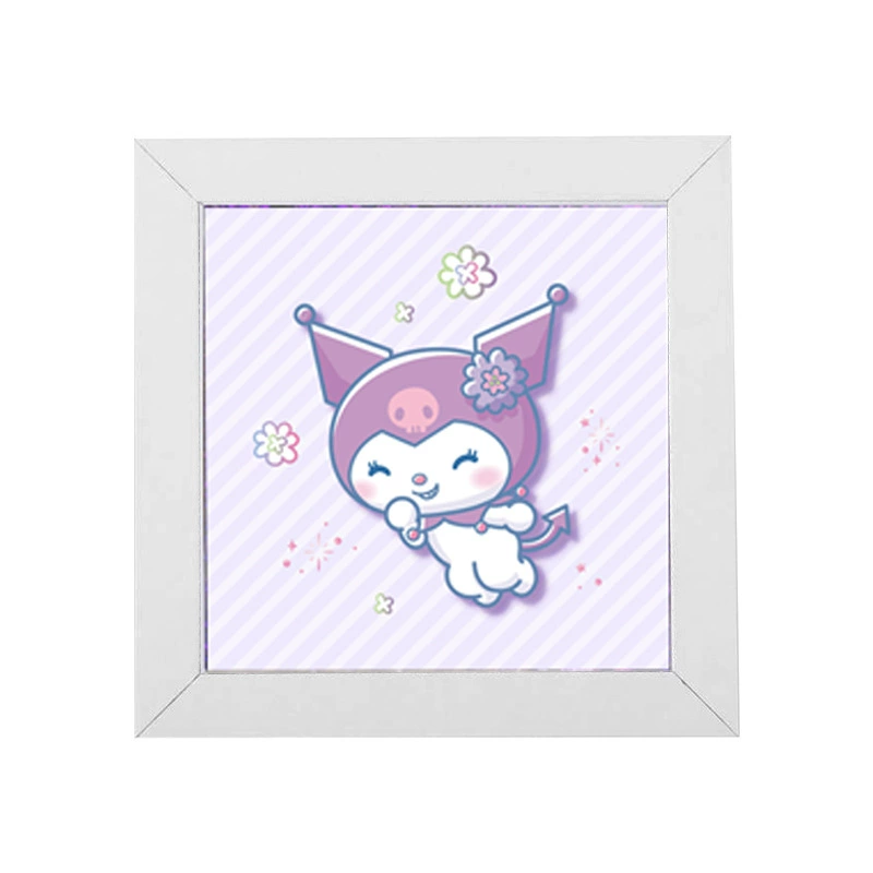 5D алмазная мозаика Cinnamoroll, в рамке 15×15 см для детей, набор DIY, в OPP-пакете