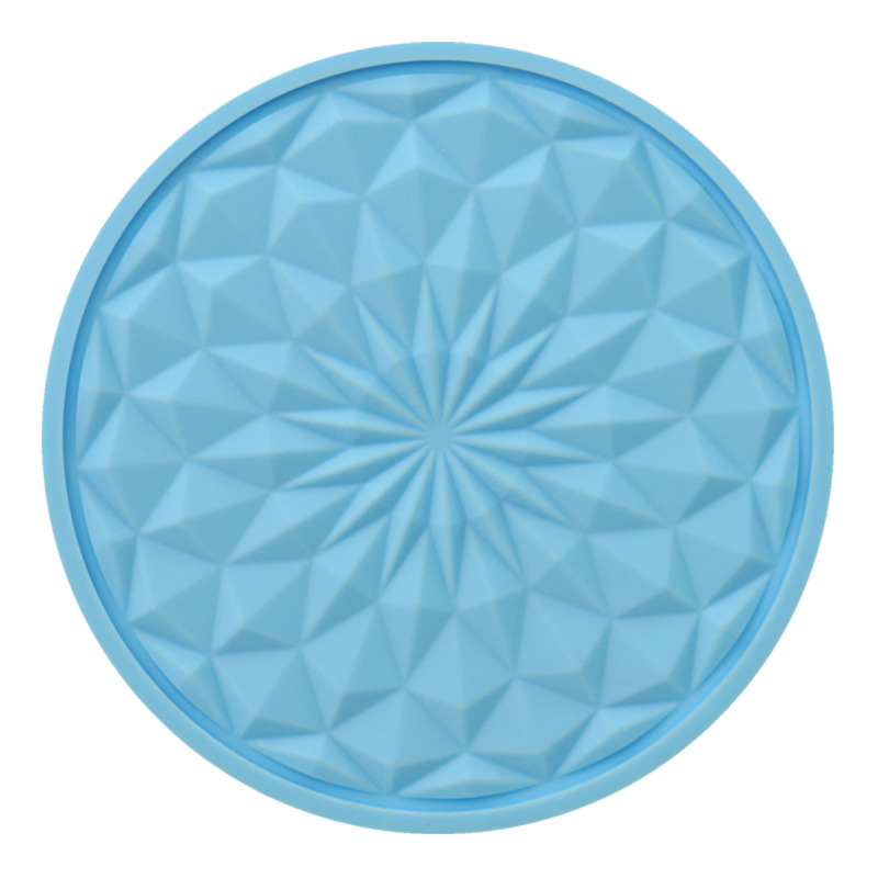 코스터 - 윤채화 라이트 블루