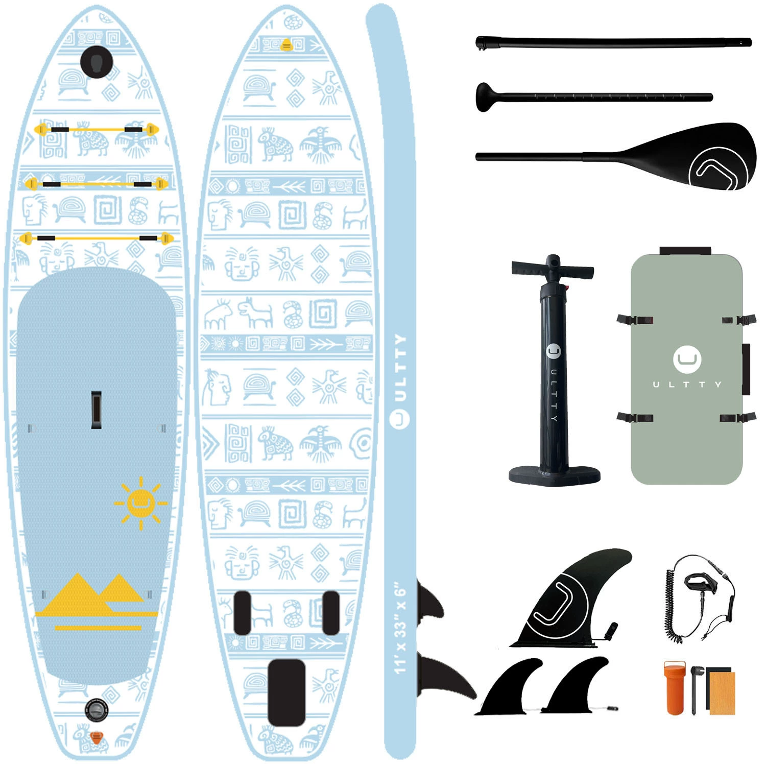 ULTTY Внешнеторговый кроссбордныйsup paddle board надувной доска для стоячего плавания взрослый водяной йога поддерживающая доска серфинг доска