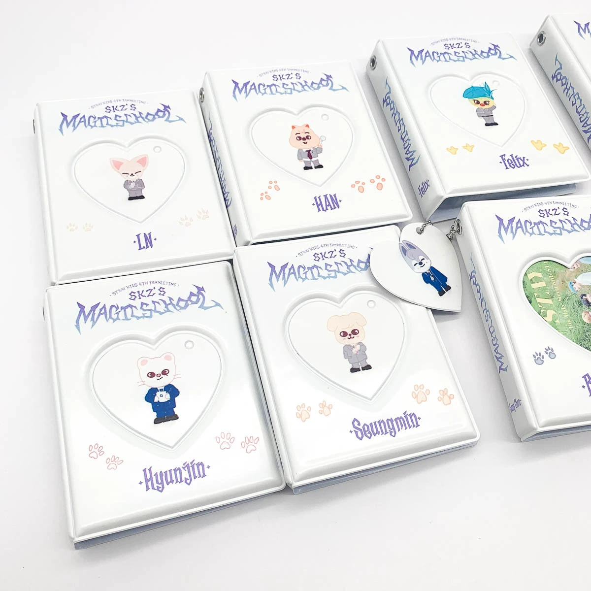Photo Card Album (Stray Kids) SKZ's Magic School — 11×8.5×2.5 cm, character-cover options
