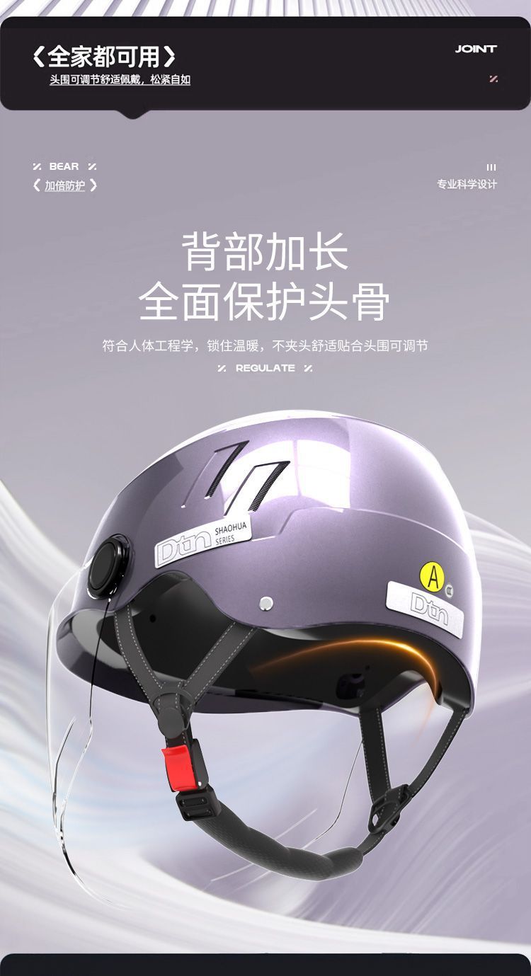 GB 3C Certified Electric Vehicle Helmet Universal Summer Sunscreen