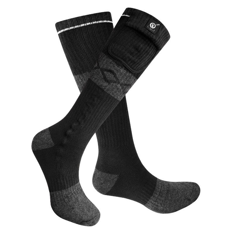 クロスボーダー知能充電発熱靴下三速温度コントロール綿靴下アウトドアスポーツスキー靴下bluetooth電気加熱靴下