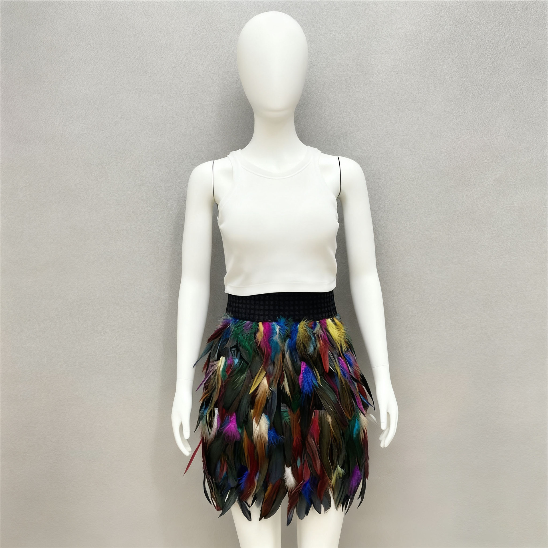 Amazon comercio exterior Europa y América plumas falda corta ropa deportiva femenina lucha libre mano cos uniforme vestido vestido vestido vestido TK