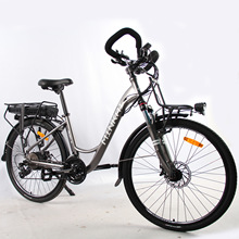 双骑行模式老年人锻炼骑行郊游旅行蝴蝶把助力锂电自行车