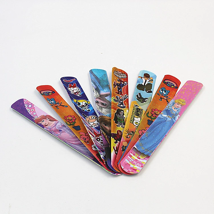 Cartoon retroreflective children's bracelet PVC, for import