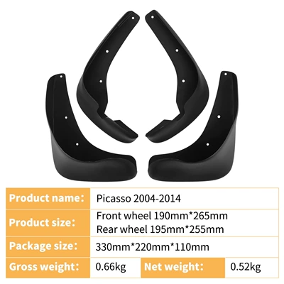 Suitable for Citroen Mudguard