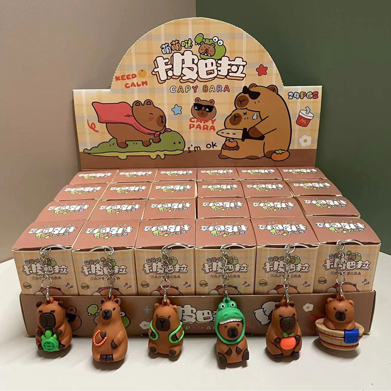 대형 카피바라 인형(작은 상자 24개 세트/24의 배수로 촬영)