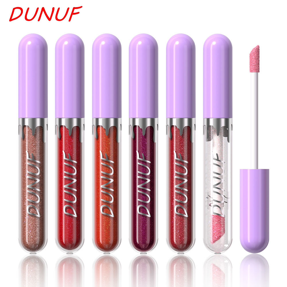 Check out DUNUF 5-tube Moisturizing, hydrating, glossy and easy-to-color lip gloss! Link Disclaimer - Foreign Trade undefined