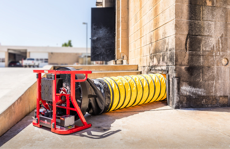 EX150Li锂电池排烟机RAMFAN优兰特