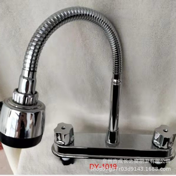 Grifo Mezclador para Cocina Plástico Agua Fría y Caliente Antisalpicaduras para Cocina