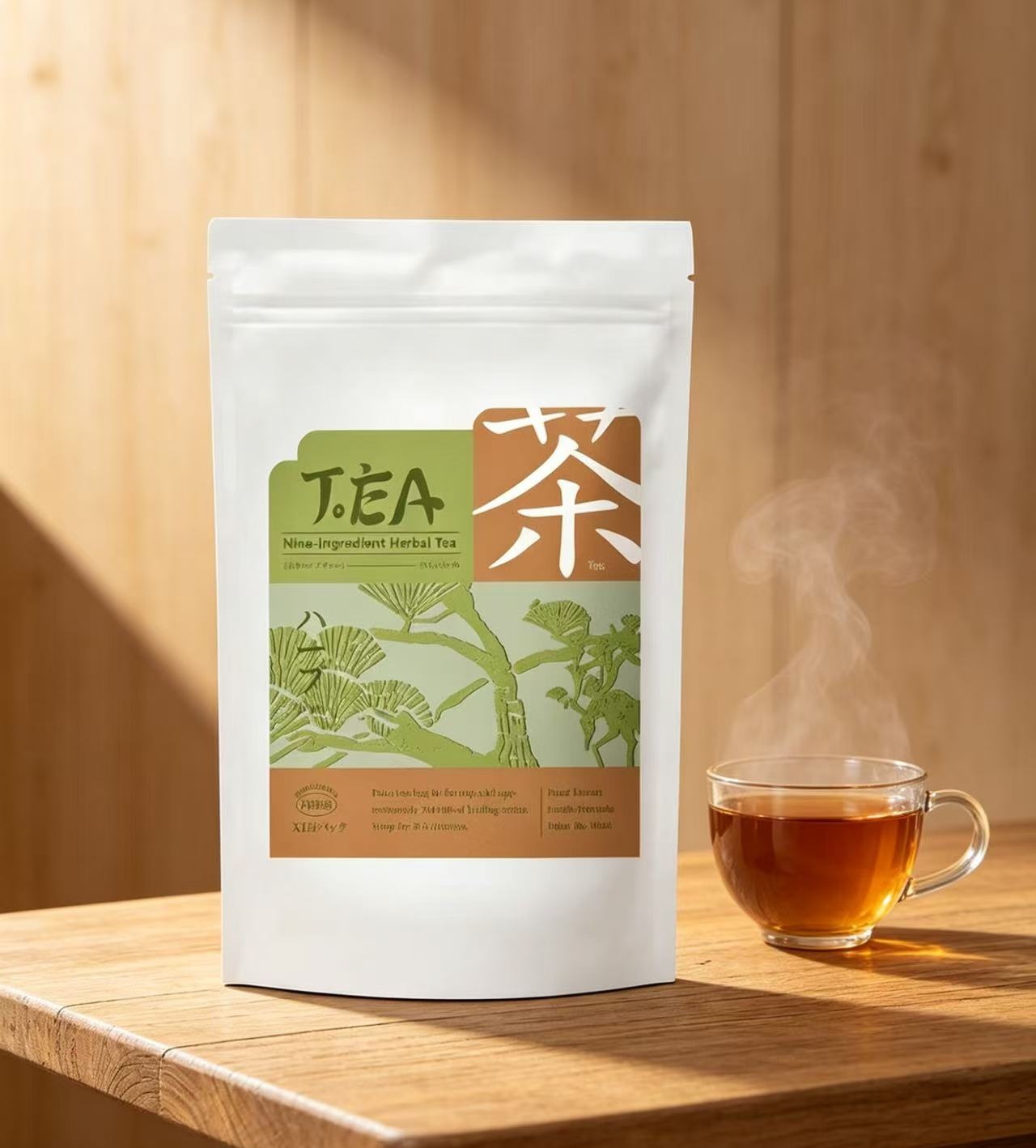 Nine Herb Floral Tea Blend 60g Cold Brew Herbal Tea Mild Plant Tea for Daily Wellness specifications