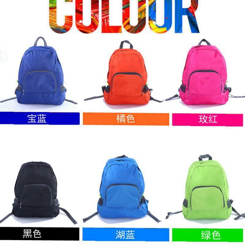 Новый стиль утолщенный дорожный складной рюкзак сумка с принтом логотипа Открытый Рюкзак портативный унисекс складной легкий