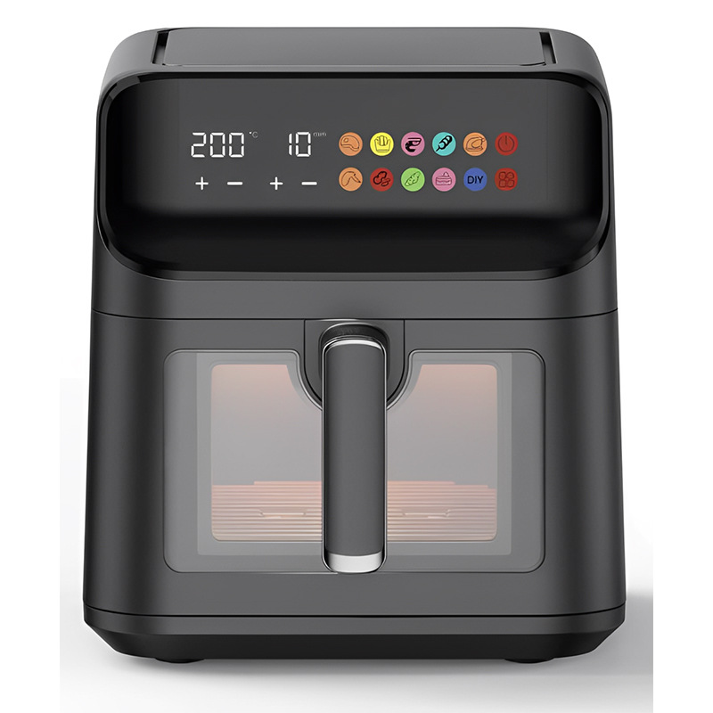 다기능 주방 에어 프라이어 터치 컬러 스크린 관찰 창이 있는 국경 간 도매 수출 무역