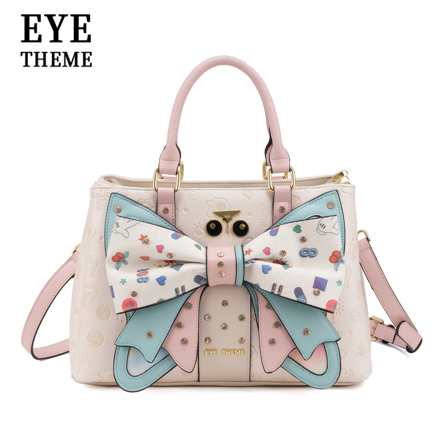 Europa y los Estados Unidos bolsos de damas con cremallera multicapa de contraste de color damas casuales de gran capacidad de oficina de vestir 2880 #