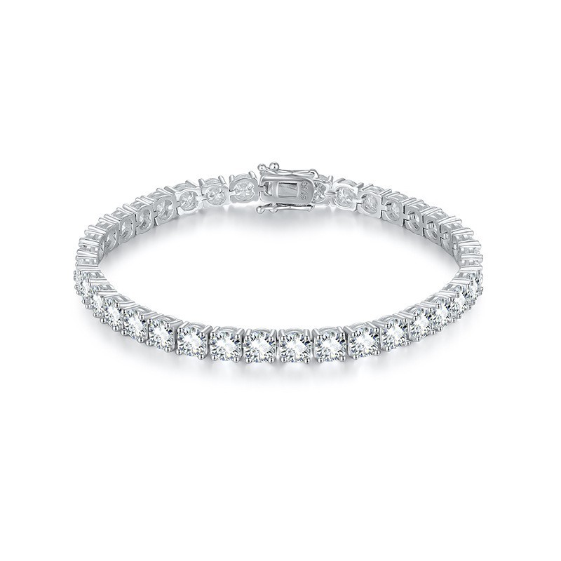 실버 세팅 지르콘-2MM 화이트 골드