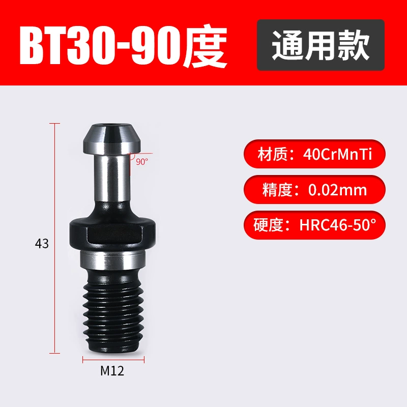 CNC рукоятка фрезерного станка BT30 BT40 BT50: высшая точность, выемка отверстий из воды и вытяжка внутреннего холодного гвоздя 45° 60° 90°