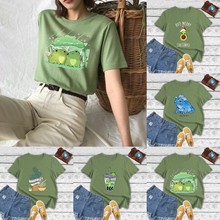2022����shirt�羳��Ʒţ�͹�����ӡ����ʽ������ͷ����T��