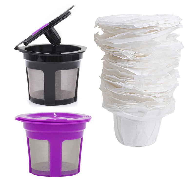Hot cross-border compatible 1.0 coffee machine K-cup disposable coffee capsule shell paper cup factory direct sale