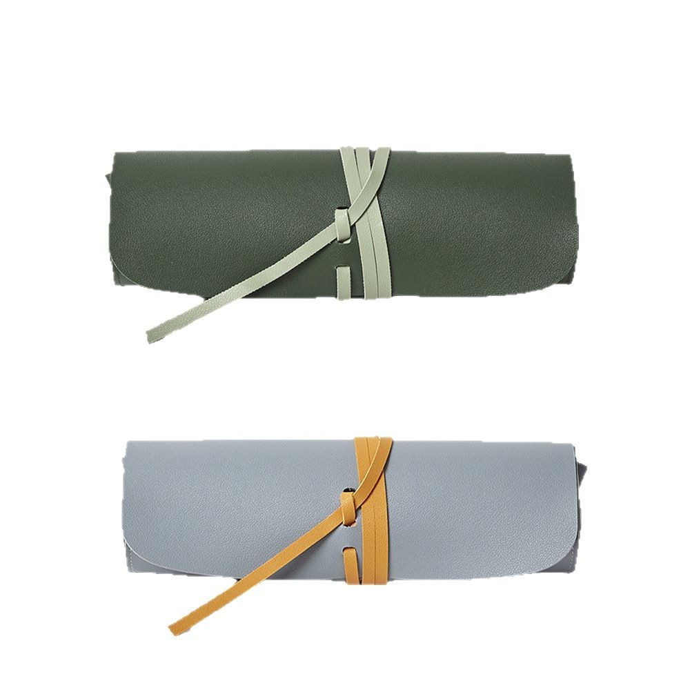 2025 bolsa de cosméticos japonesa estilo ins bolsa de almacenamiento de belleza simple coreana lápiz de cejas portátil sombra de ojos bolsa de almacenamiento de cepillo