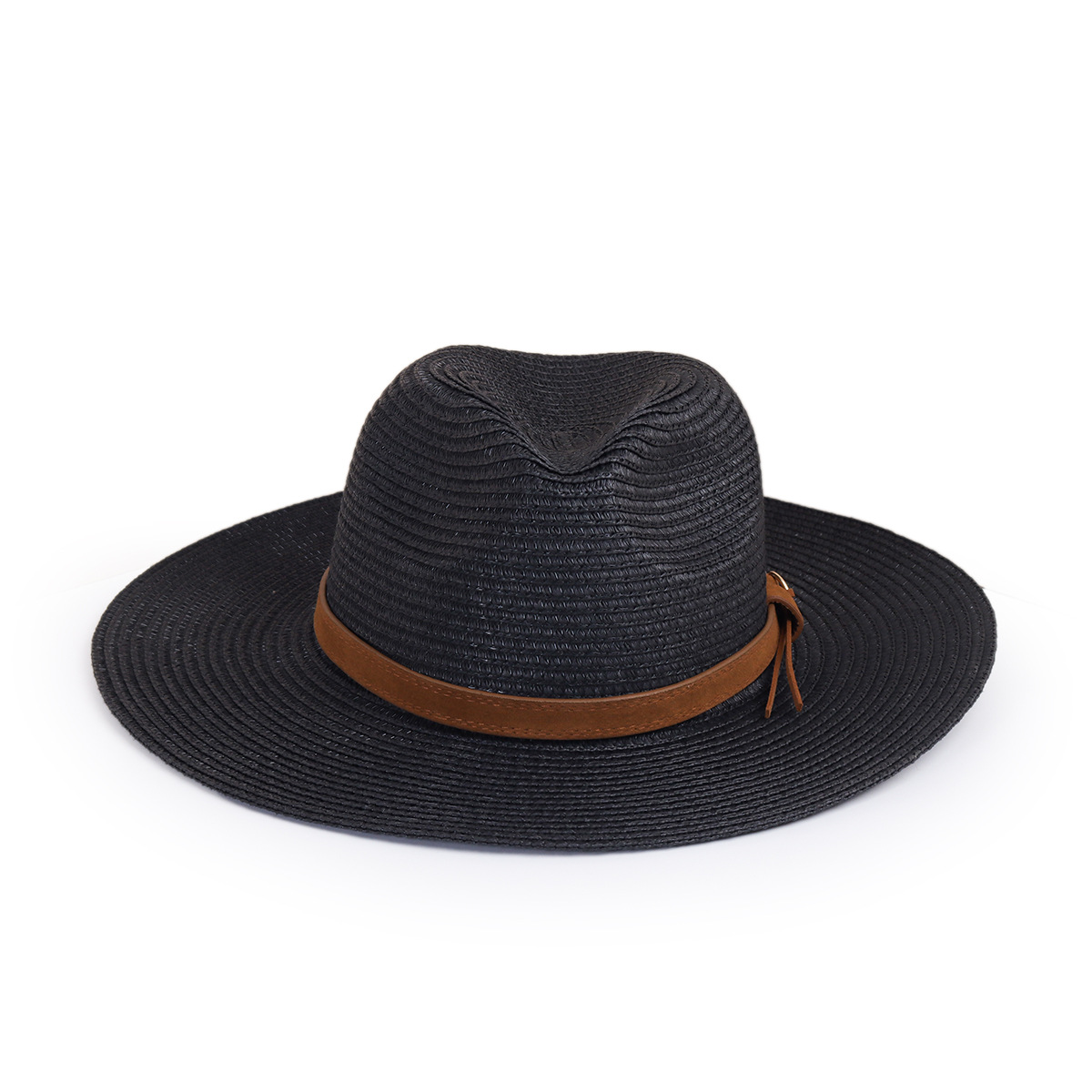 Vente En Gros Simple Chapeau De Paille Jazz Crème Solaire À Large Bord Nihaojewelry display picture 21