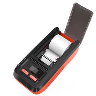 Su Shi Sp-60 Handheld Bluetooth Label Machine (Unit Price: Units) Orange Black