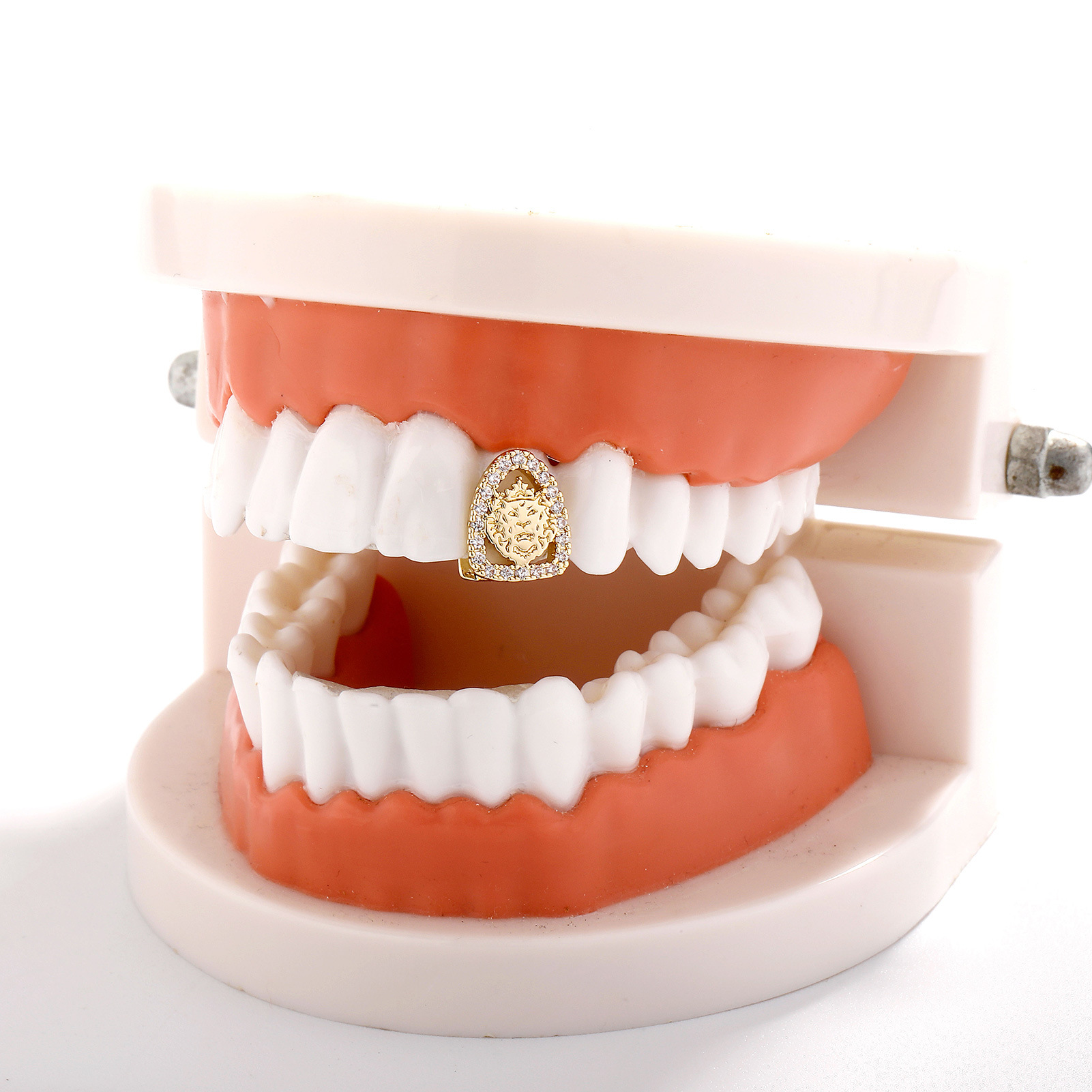 4g Weight Grillz Classification Hip-Hop Lion Copper Unisex Grillz