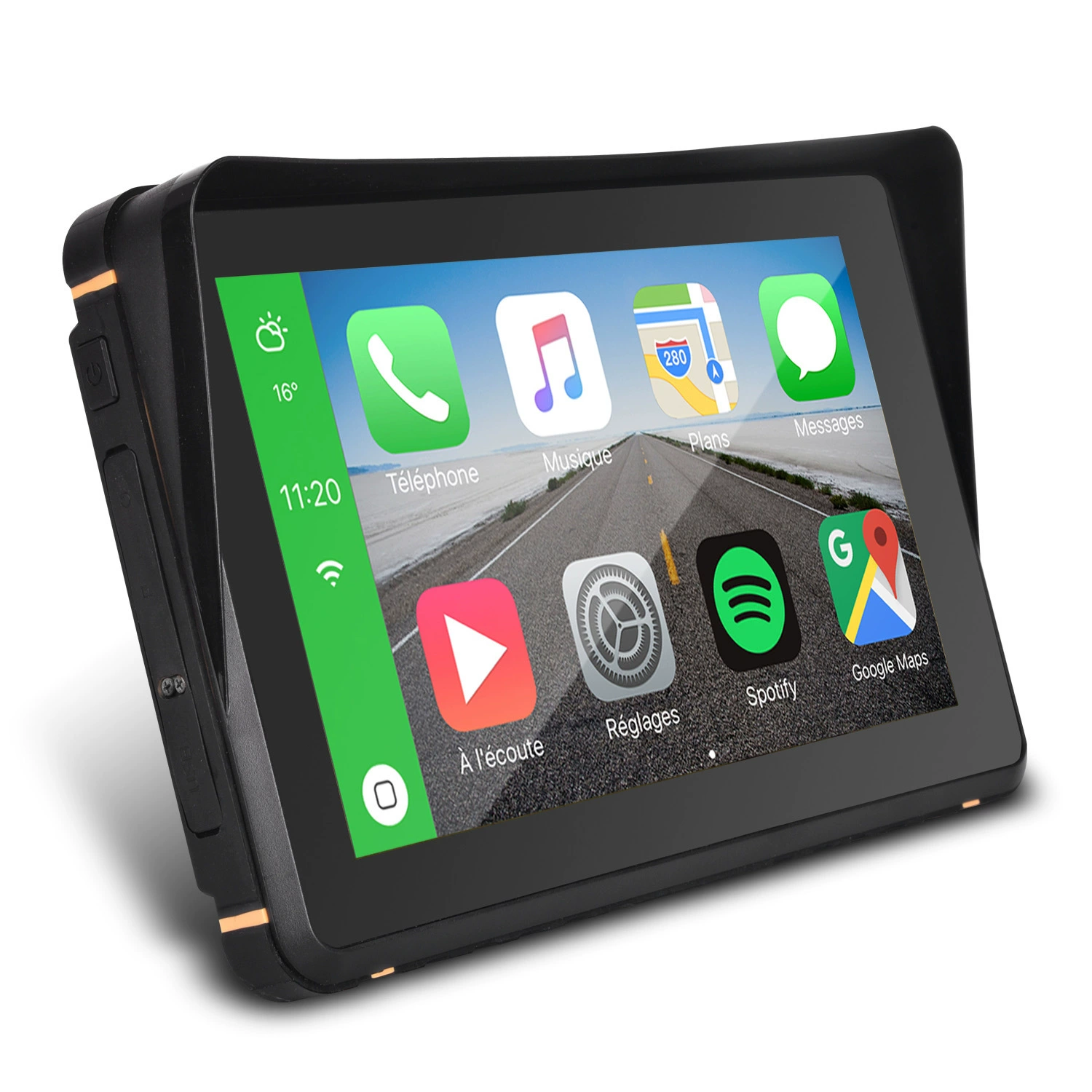 Android, wireless travel waterproof mobile phone for navigator, 7 inch, bluetooth