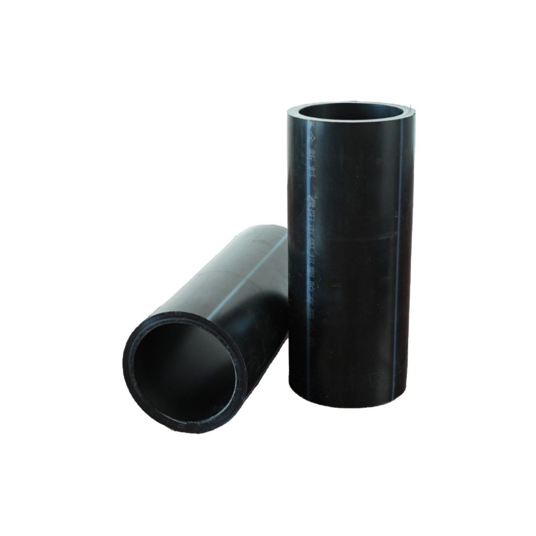 PE pipe, tap water supply pipe, wired communication, black with blue wire pipe, drinking water pipe,