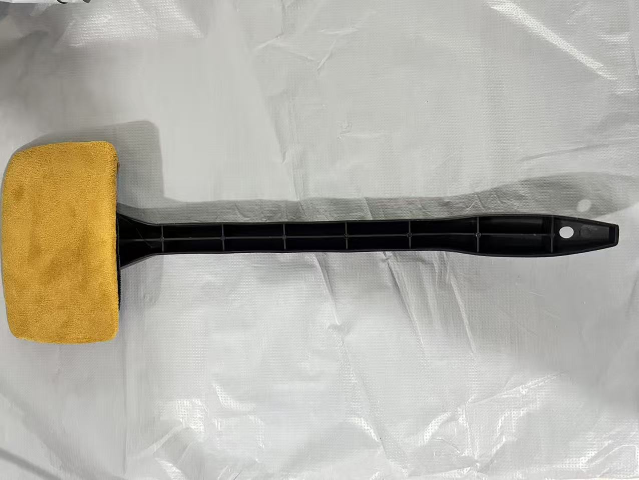汽车挡风玻璃除雾擦清洗刷前挡车窗刮水工具清洁刷麂皮绒玻璃刷